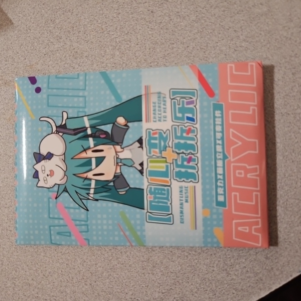 Anime Acrylic Stand Collectables Assorted Styles Pictures Are An Example (A-42)
